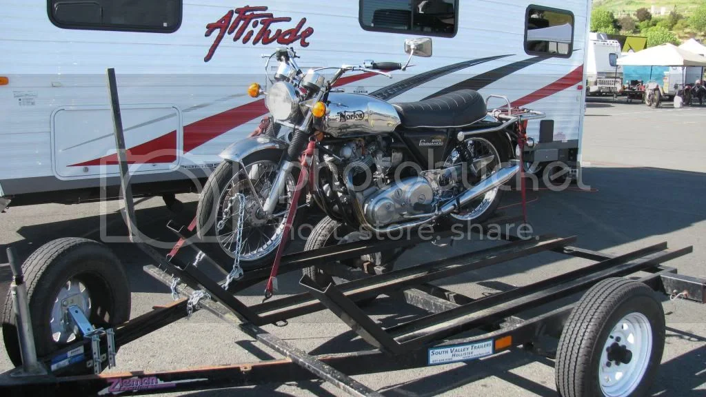 Nortons Racing on left coast.