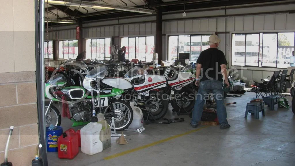 Nortons Racing on left coast.