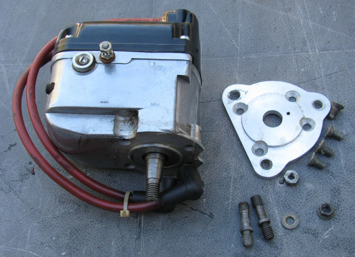 Fitting a magneto to Maney crank cases