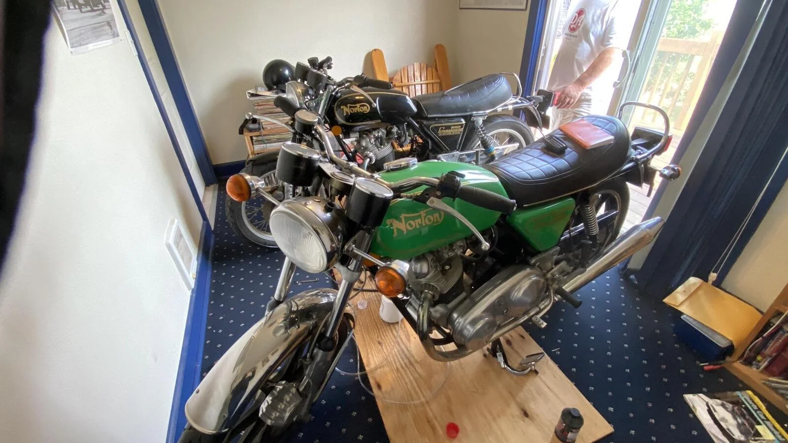 Missing Nortons in the bedroom