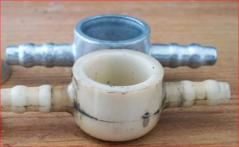 Finally the proper fuel lines