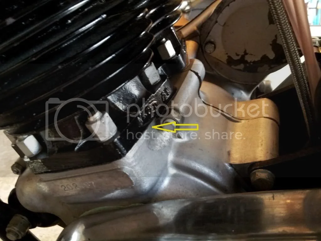 Oil Leak from barrels? How hard to change gasket? Access Norton