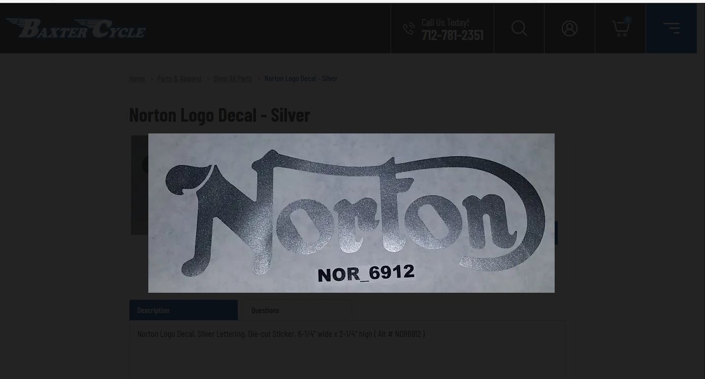 Finding the correct fine metallic silver decals