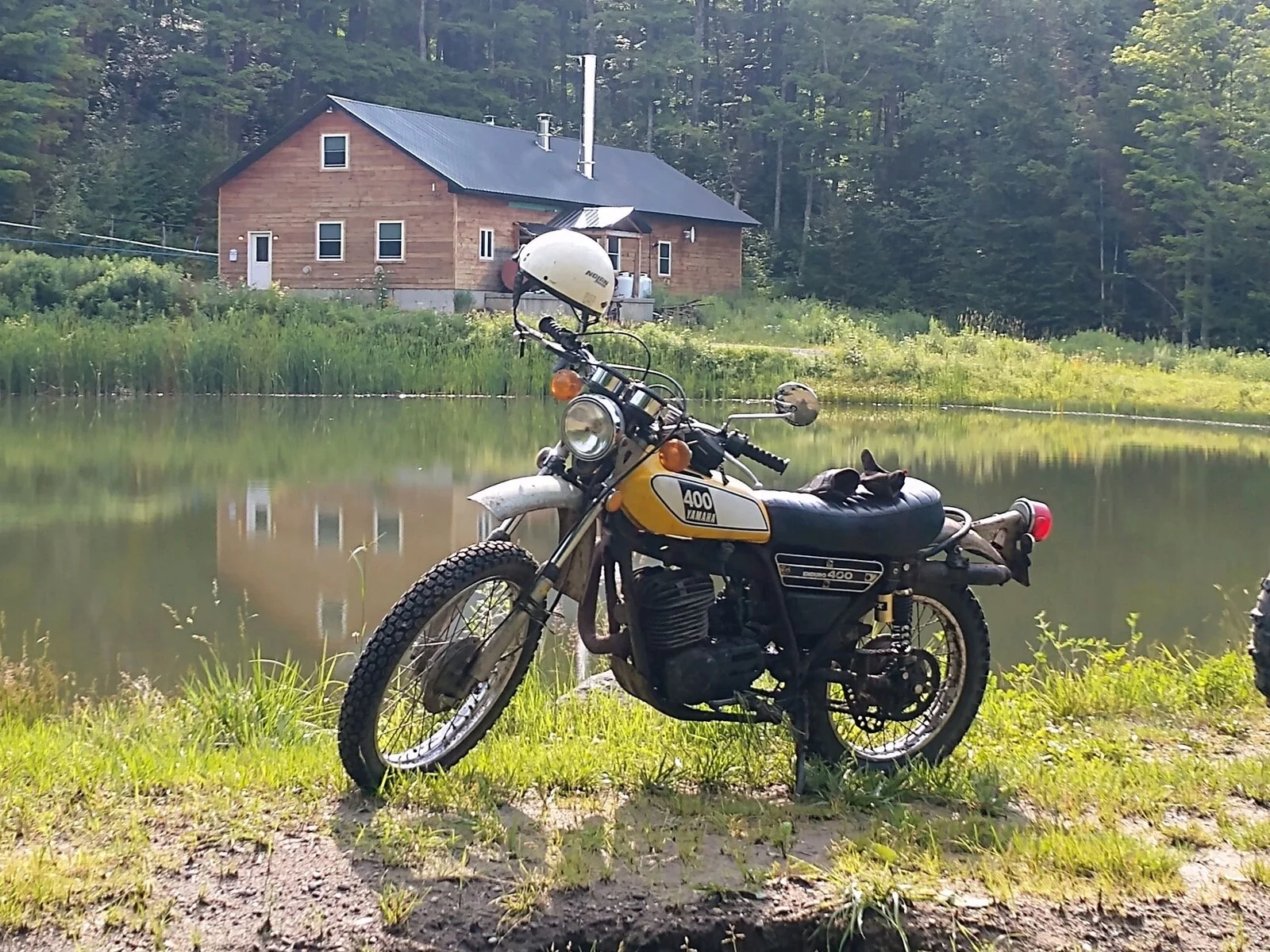 How to polish the chromed fork tubes without taking them off the bike