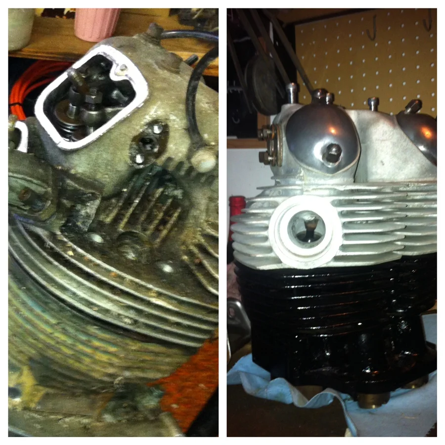 New here-Rebuilding a 1974 Commando 850