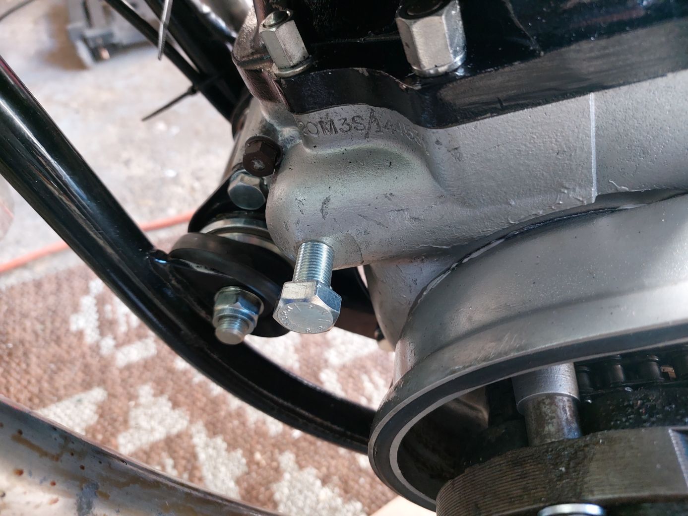 New project, but missing VIN plate