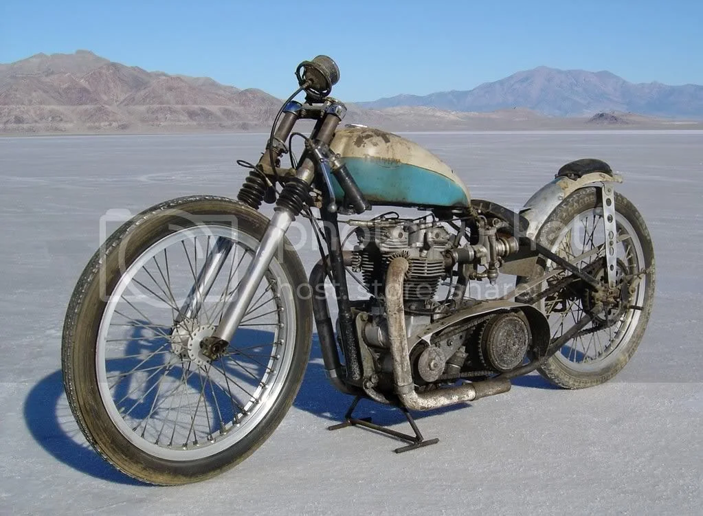 Nortons running in BUB Speed Trials at Bonneville next week