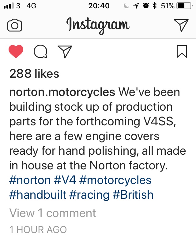 V4 SS on the way