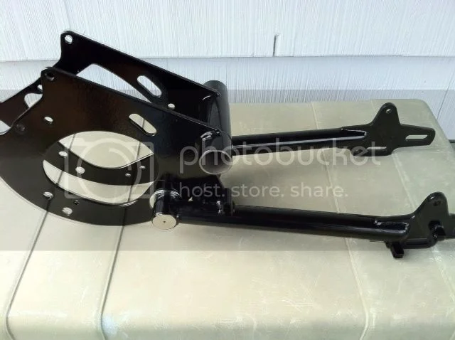 Swing arm spindle & cradle