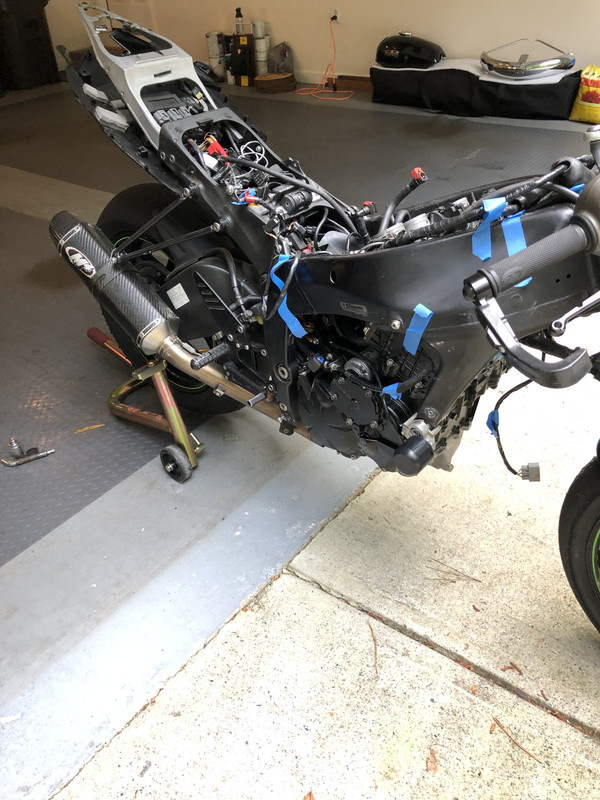 ‘70 Commando Roadster rebuild in GA