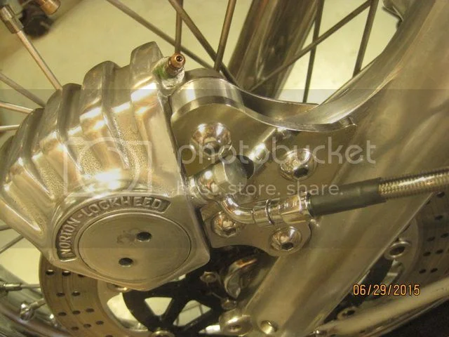 Ugrade brake:  Lockheed plus Ninja