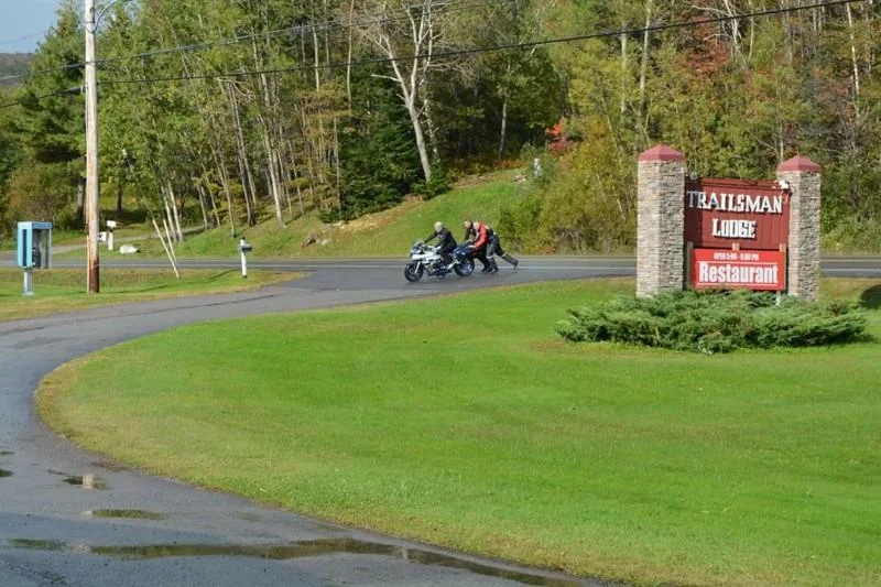 Cabot Trail in bad weather