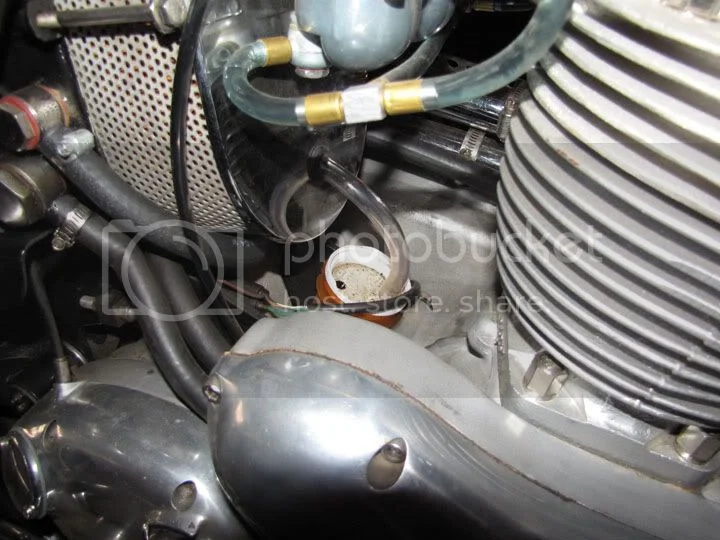 1969 / 1970 S type oil tank.