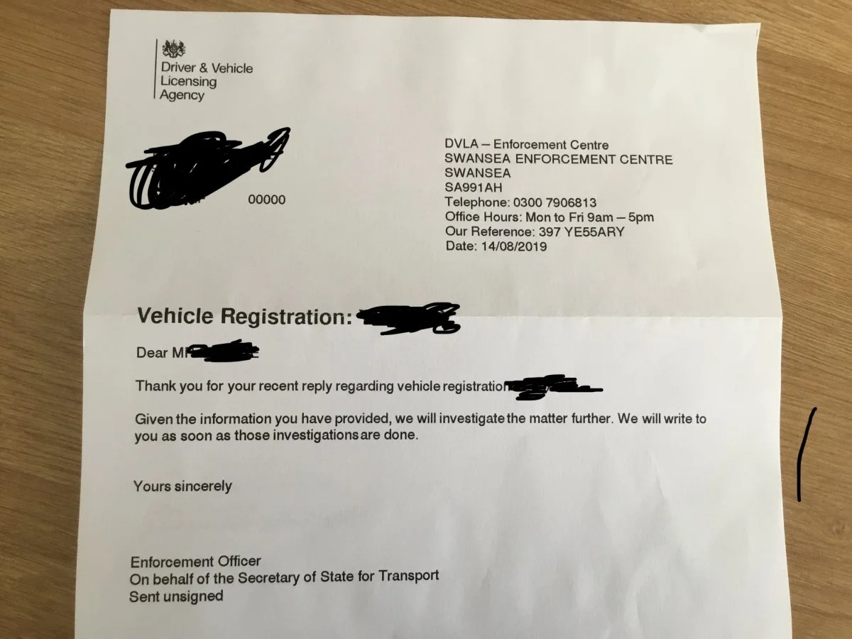 DVLA records are Flawed/incorrect,sent me a fine for no Insurance!
