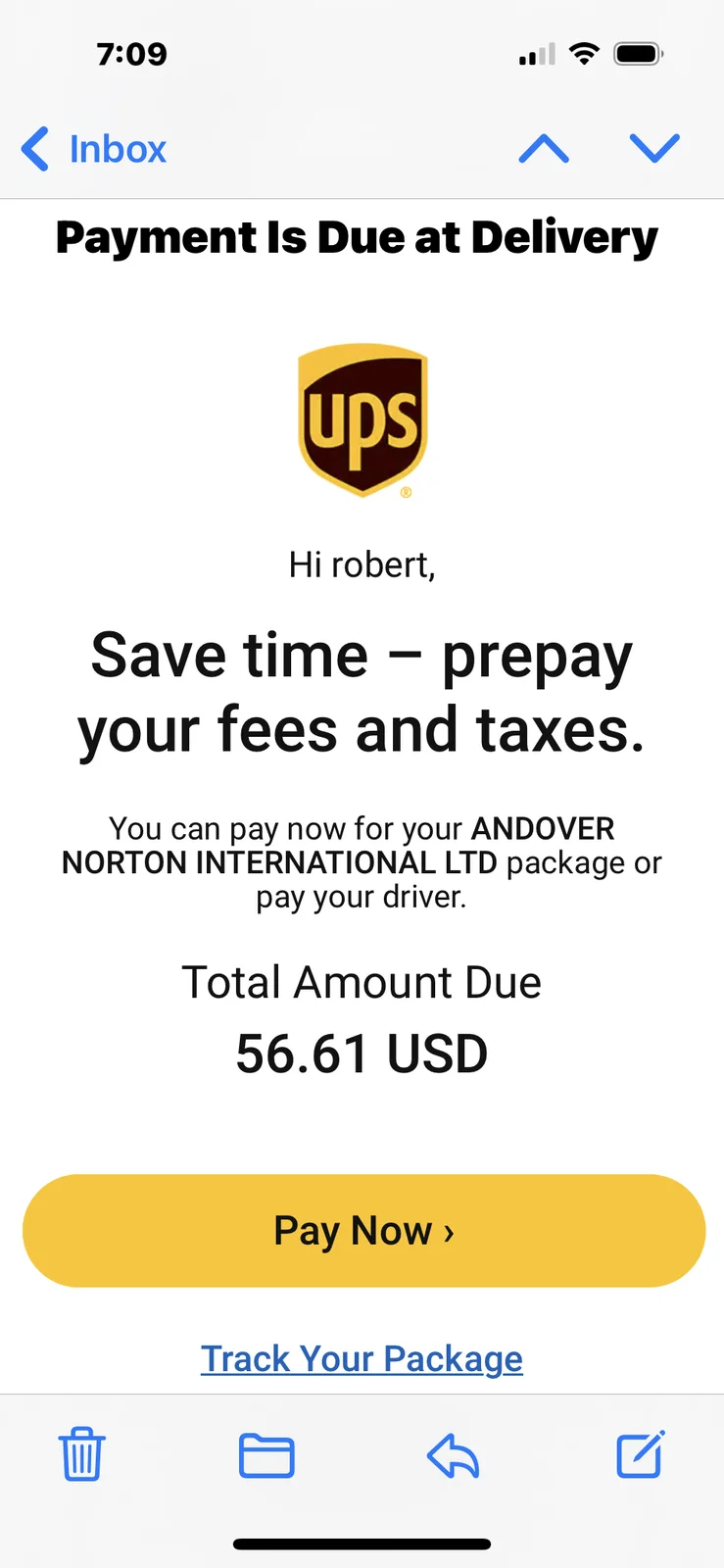 More AN shipping woes?