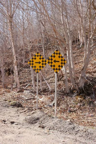Cabot Trail in bad weather
