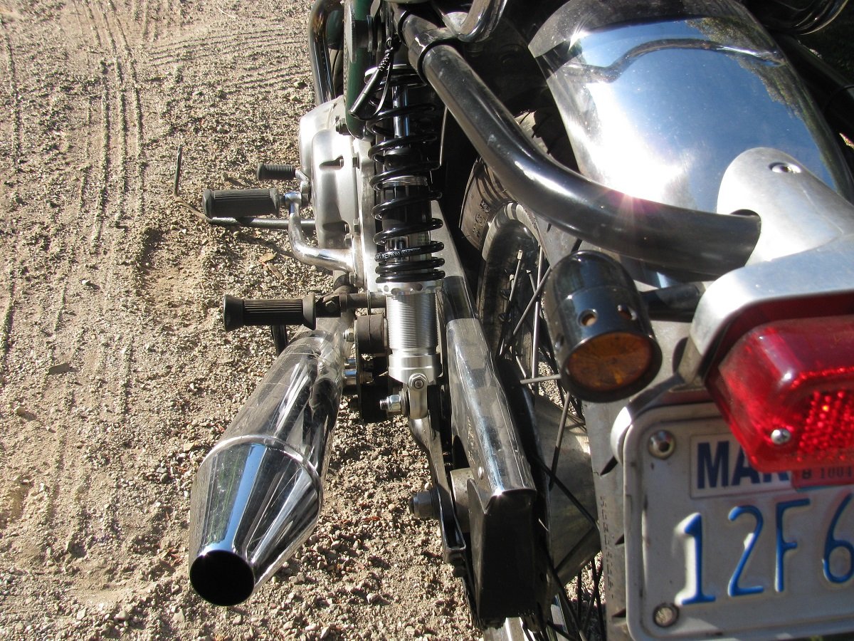 Ohlins Shocks for Commando?