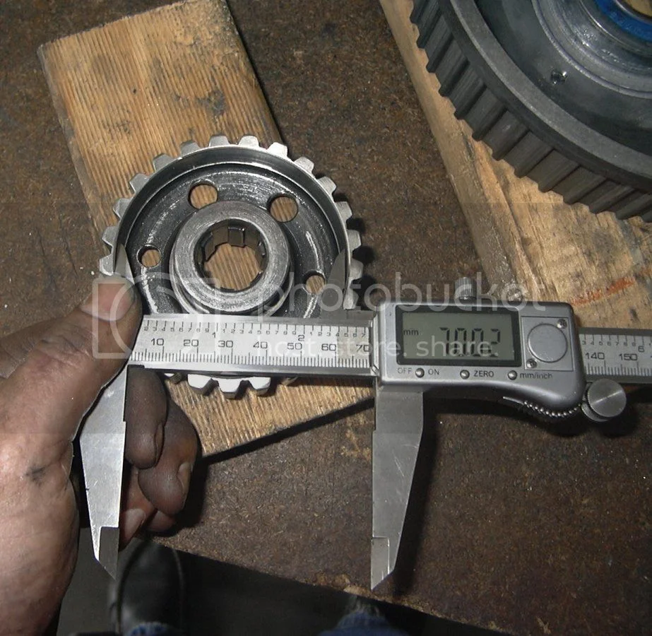 Belt Drive Centre Clearance