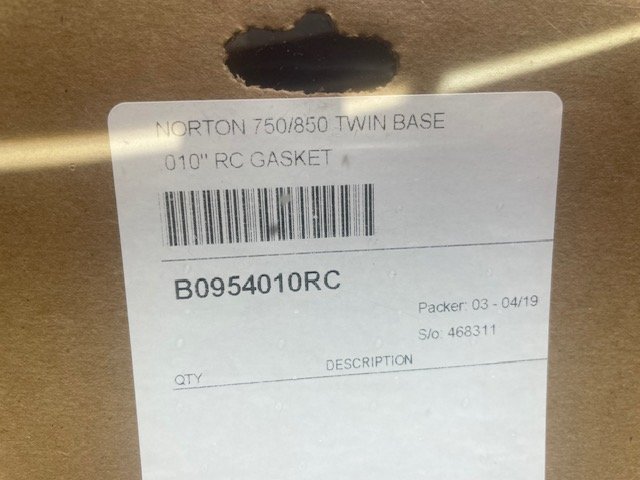 Your advice about whether to use a crankcase to cylinders gasket or not on my 1973 850