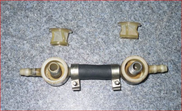 Finally the proper fuel lines