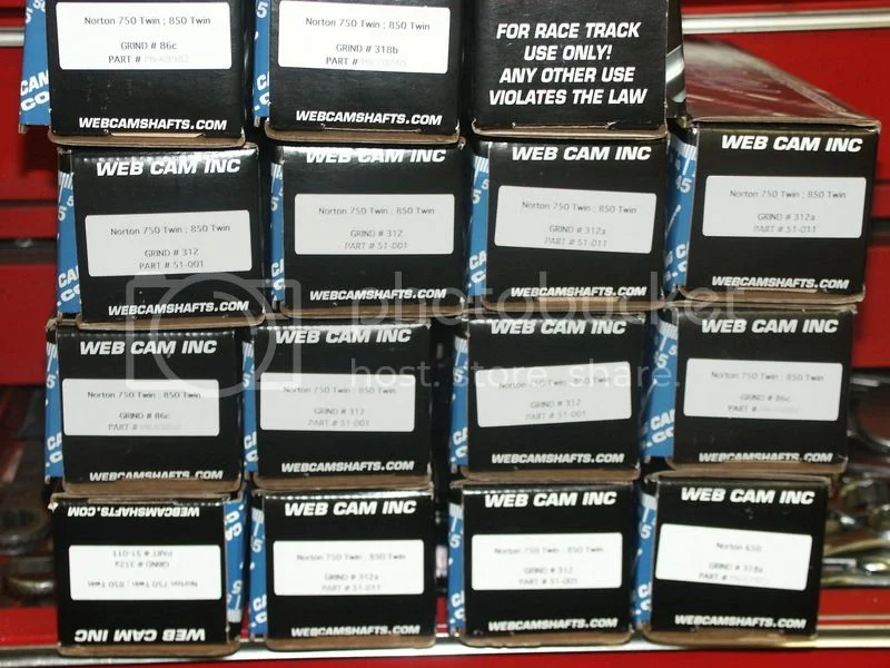 New Conical valve springs