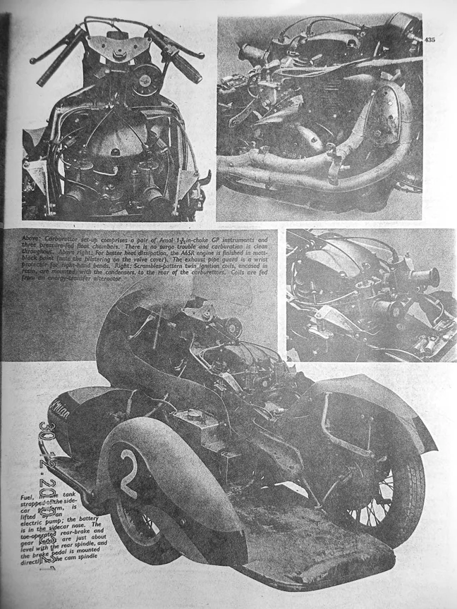 BSA 850 twin hill climber