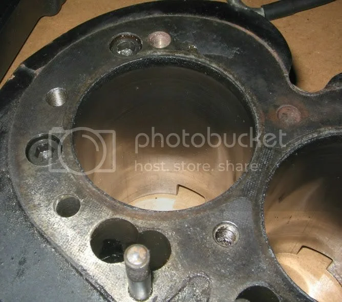 What's the trick to parting the cylinder barrels?