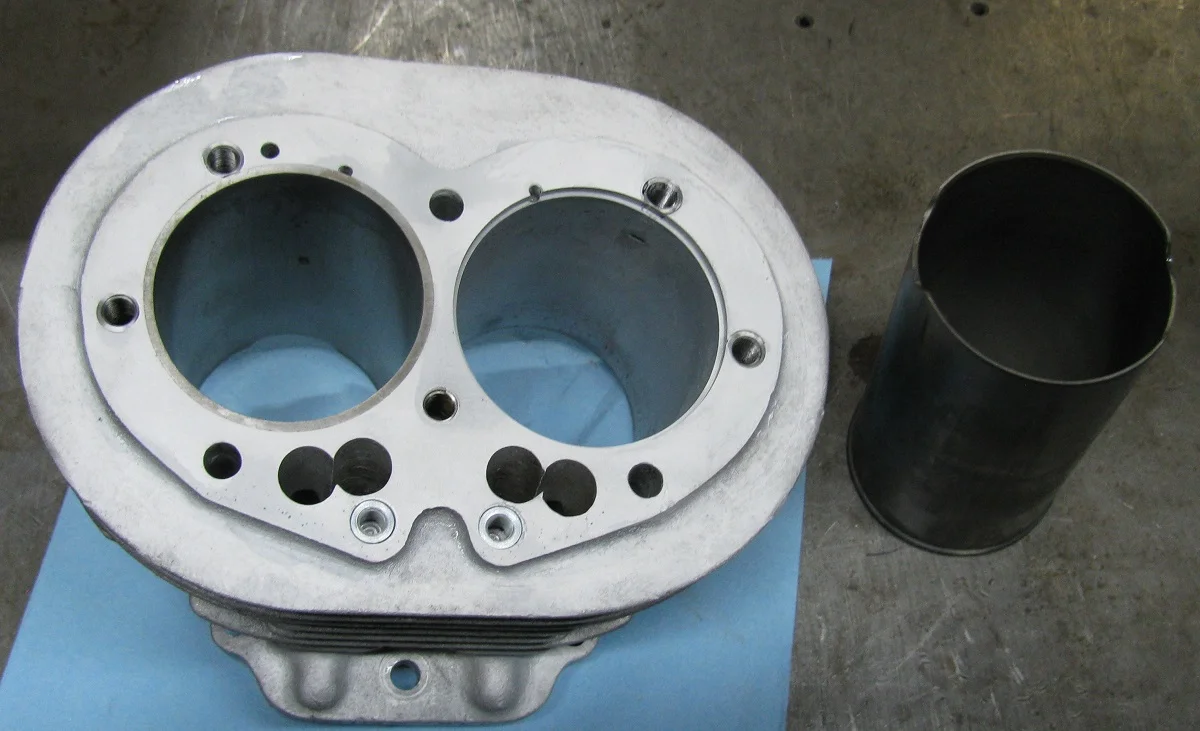 Sleeved barrels, sleeve rotated!