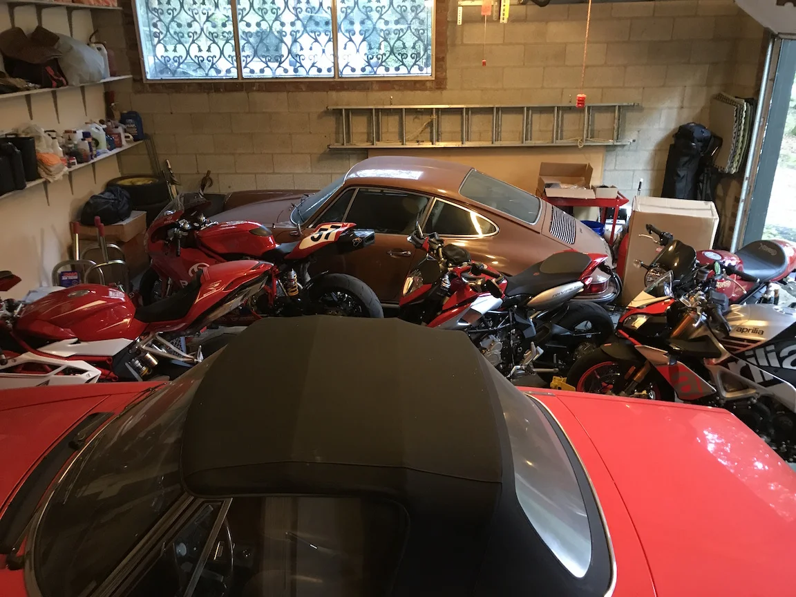 Proper British Bike in My Garage ... FINALLY!