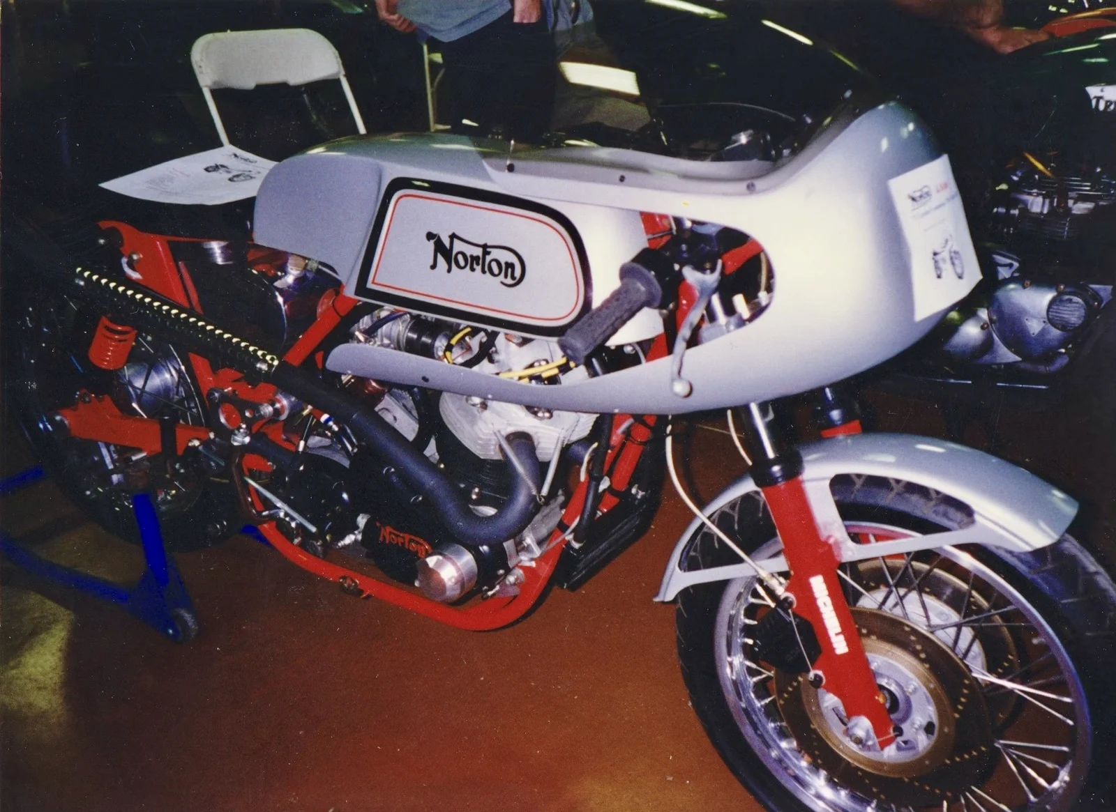Norton Commandos from my 1990s Archive