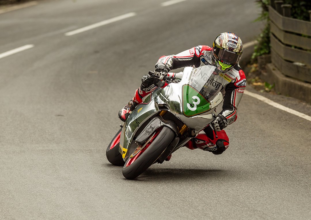 McGuinness at the TT