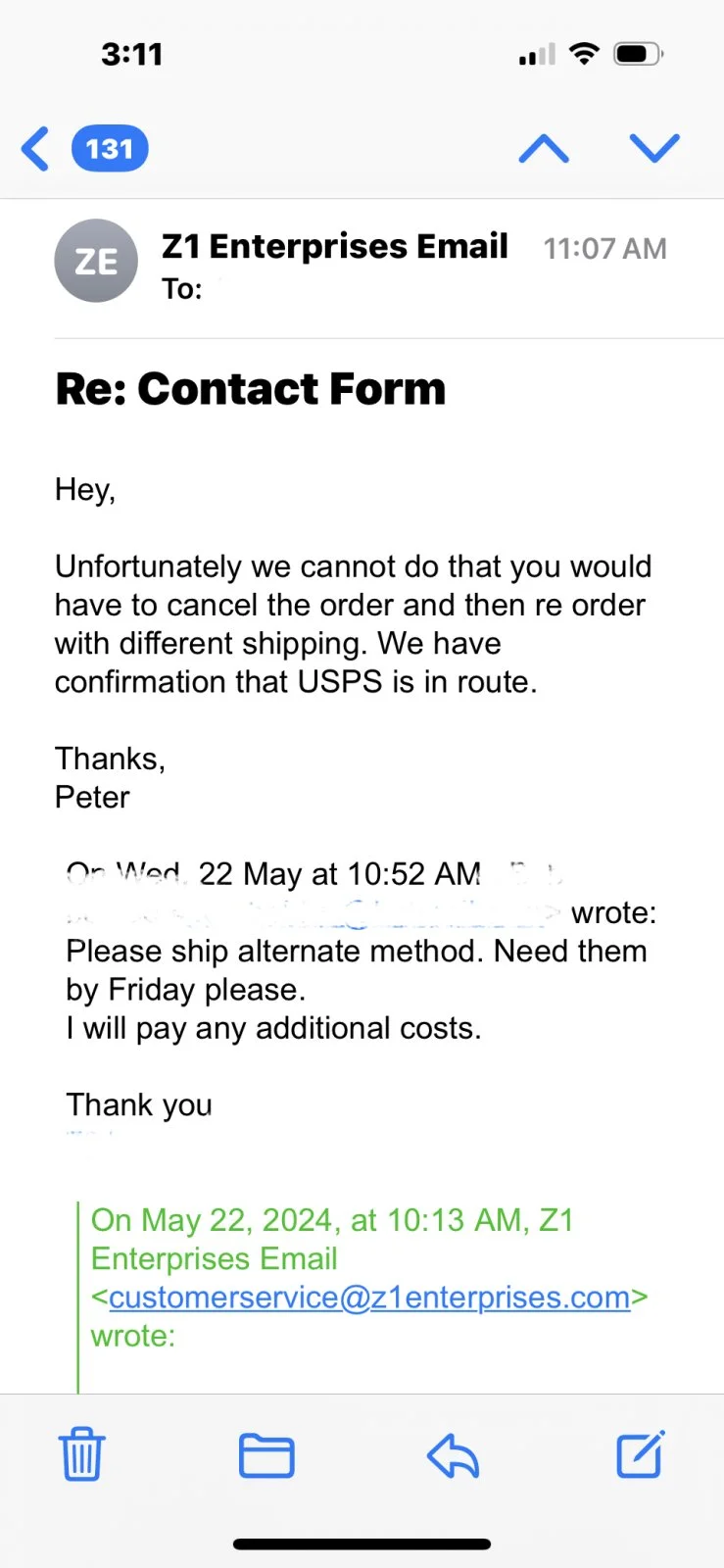 Let me tell you what I can't do for you...