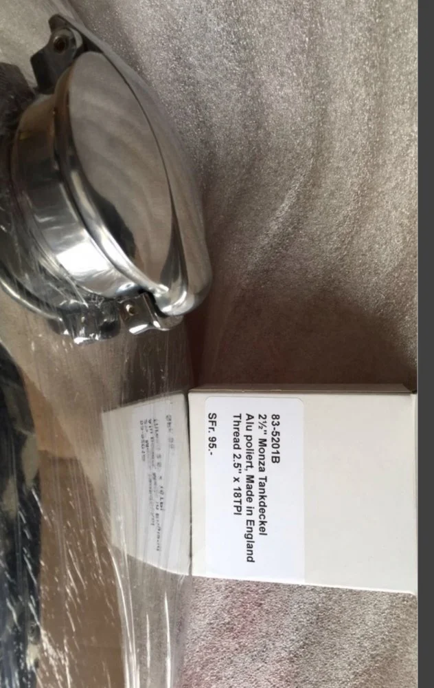 Incoming -  Aluminum Fuel Tank for my Dominator