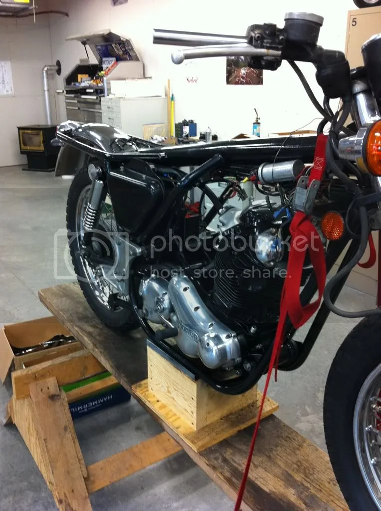 My '73 850 rebuild..