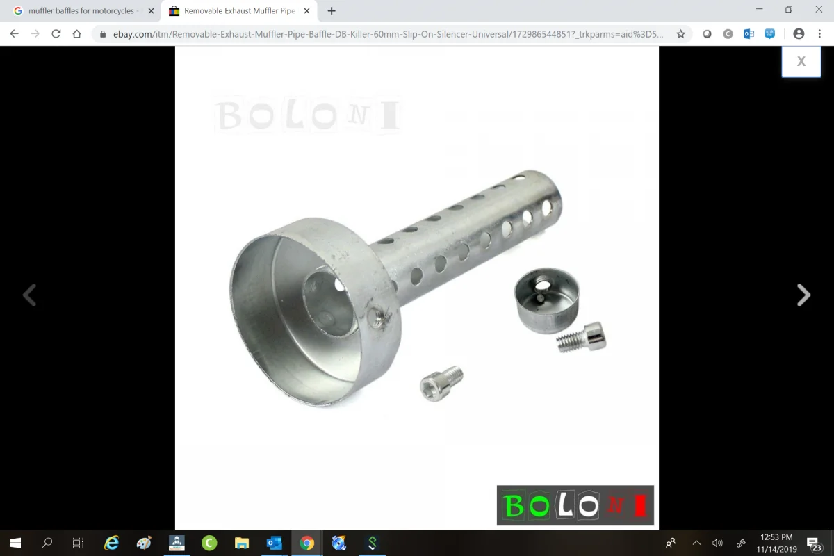 Dominator megaphone pipes - baffle solutions ??