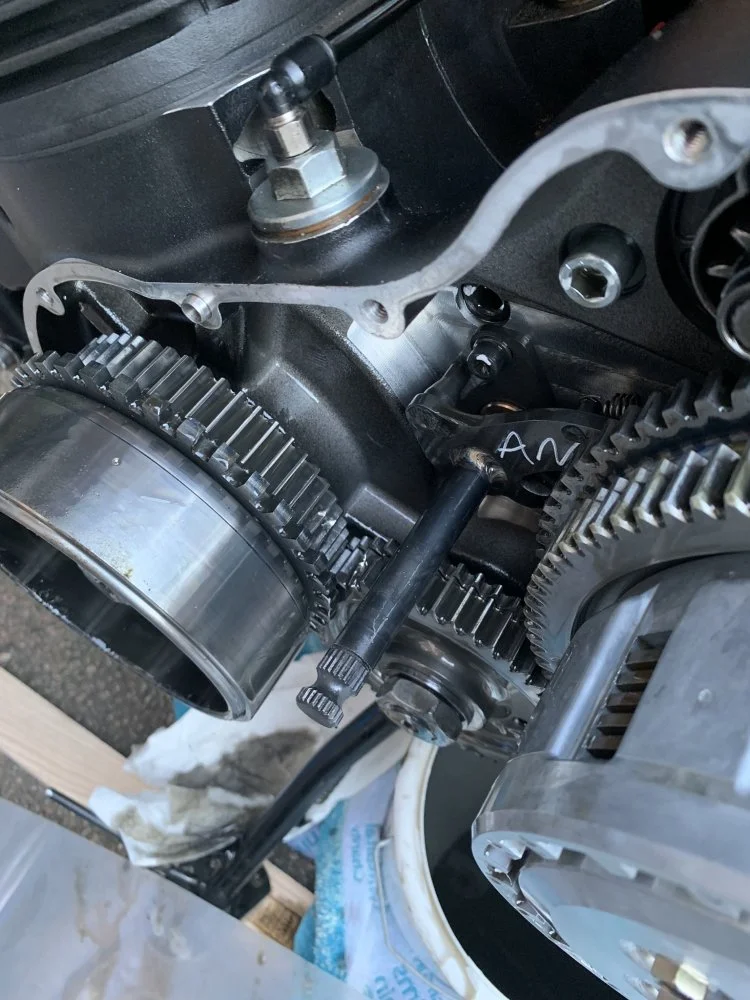 Another clutch basket failure.