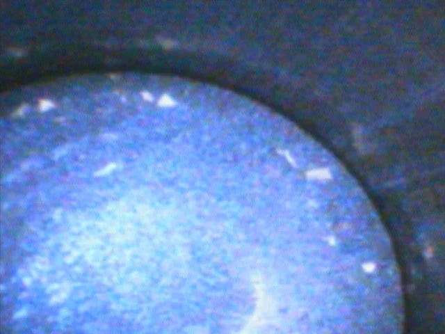 Some metal in the oil