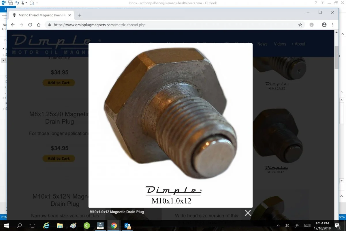 Any luck finding New Drain plugs for the Trans/Primary ?