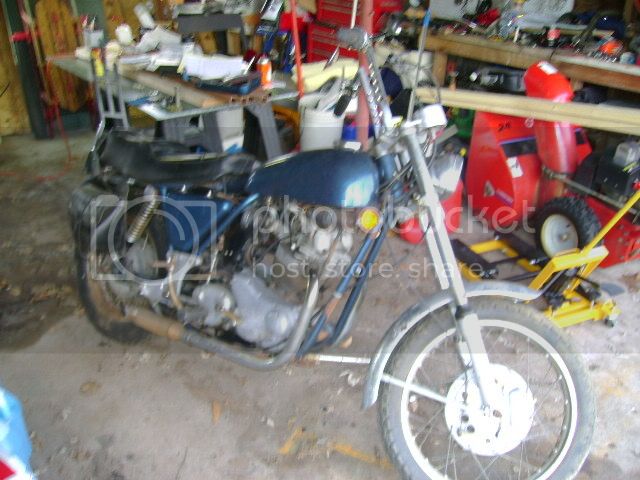 Just bought a 1971 norton 750.......
