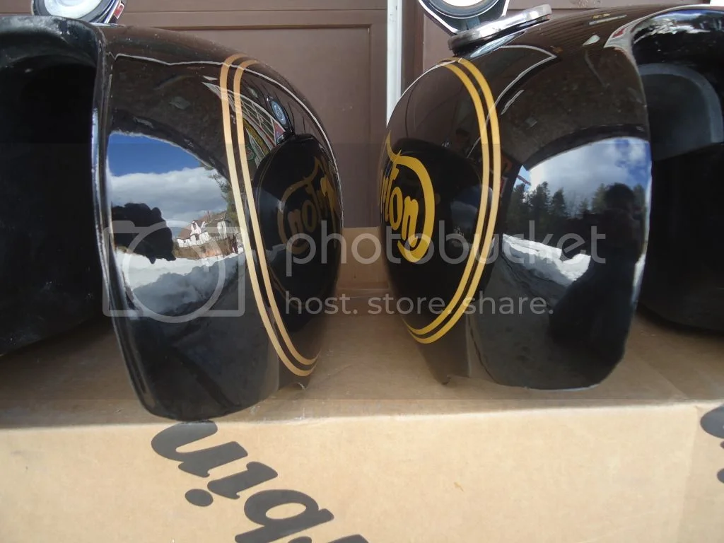 THE VINTAGE VENDOR VS PRE-PAINTED REPRO, YOU DECIDE...