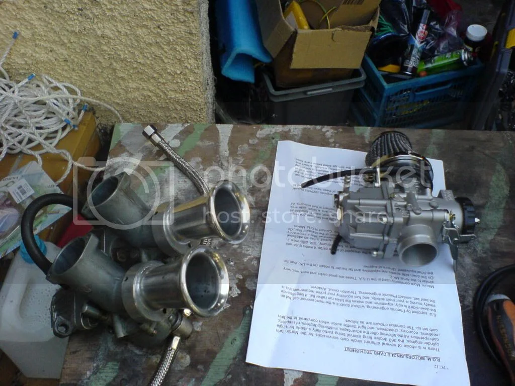 single MKII Amal conversion