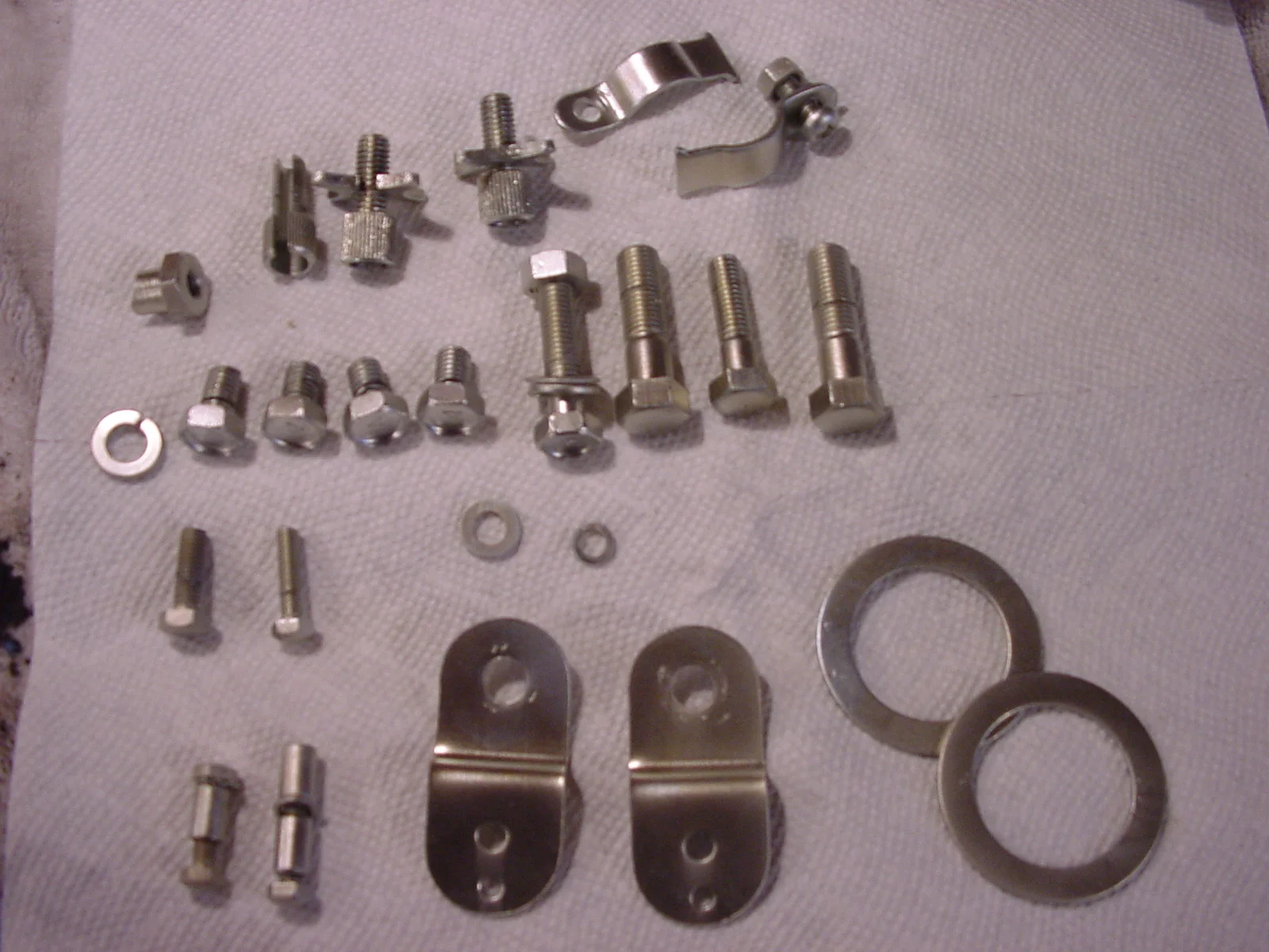 Zinc or cadmium plate