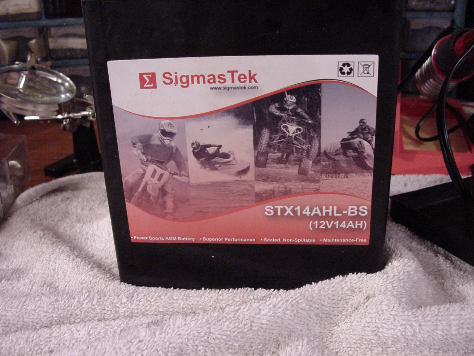 What is  the best, strongest battery to fit a MKIIA battery box with the stock plastic air box spinning a Alton?