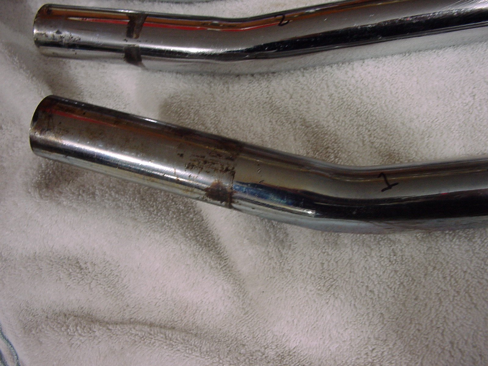 850 Roadster balanced exhaust pipes examples