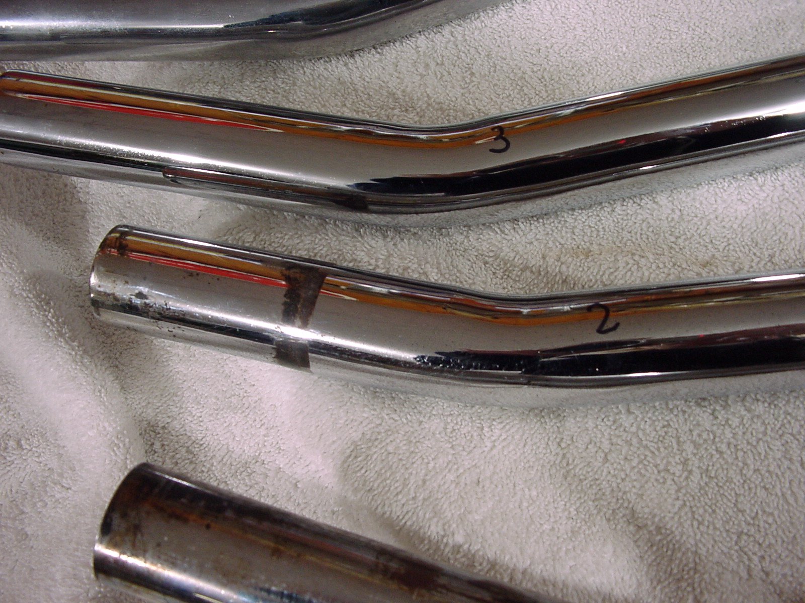850 Roadster balanced exhaust pipes examples