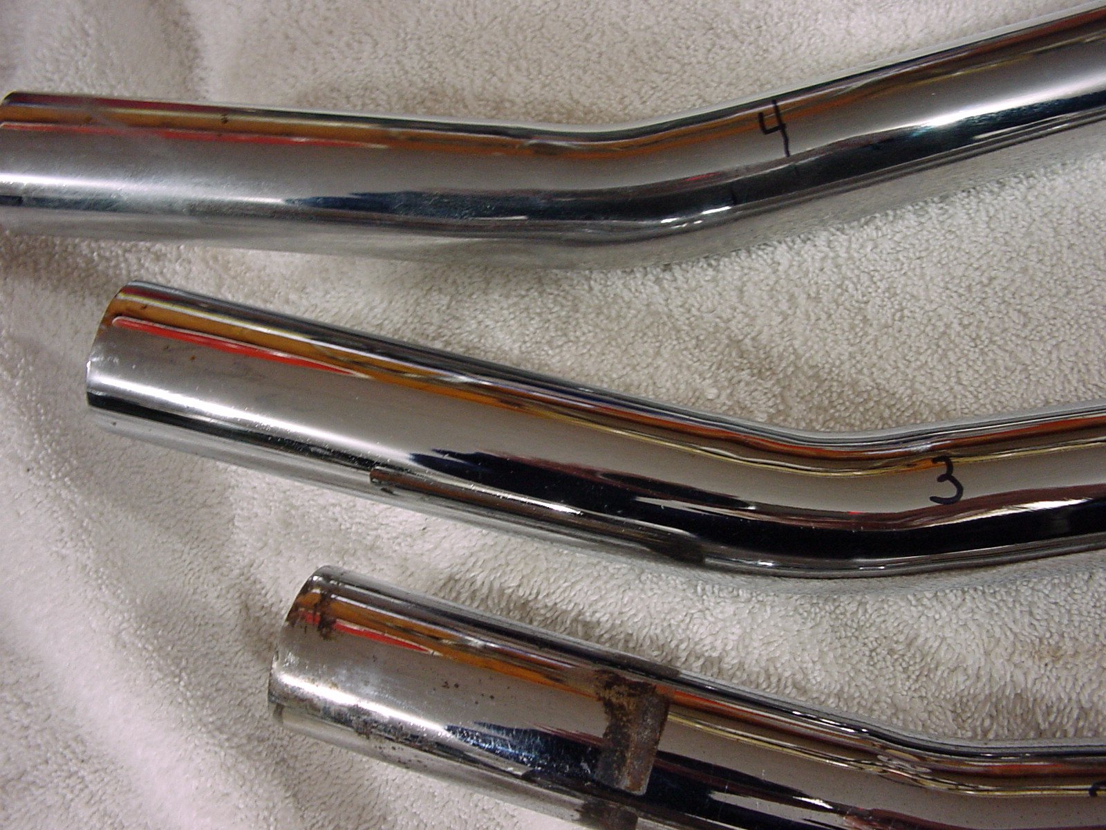 850 Roadster balanced exhaust pipes examples
