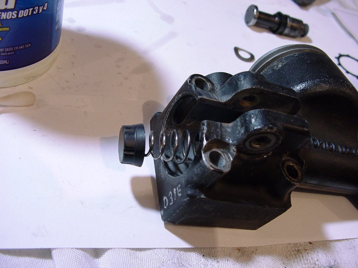 MK3 Front Brake,Master Cylinder and Caliper Rebuild  with Photos