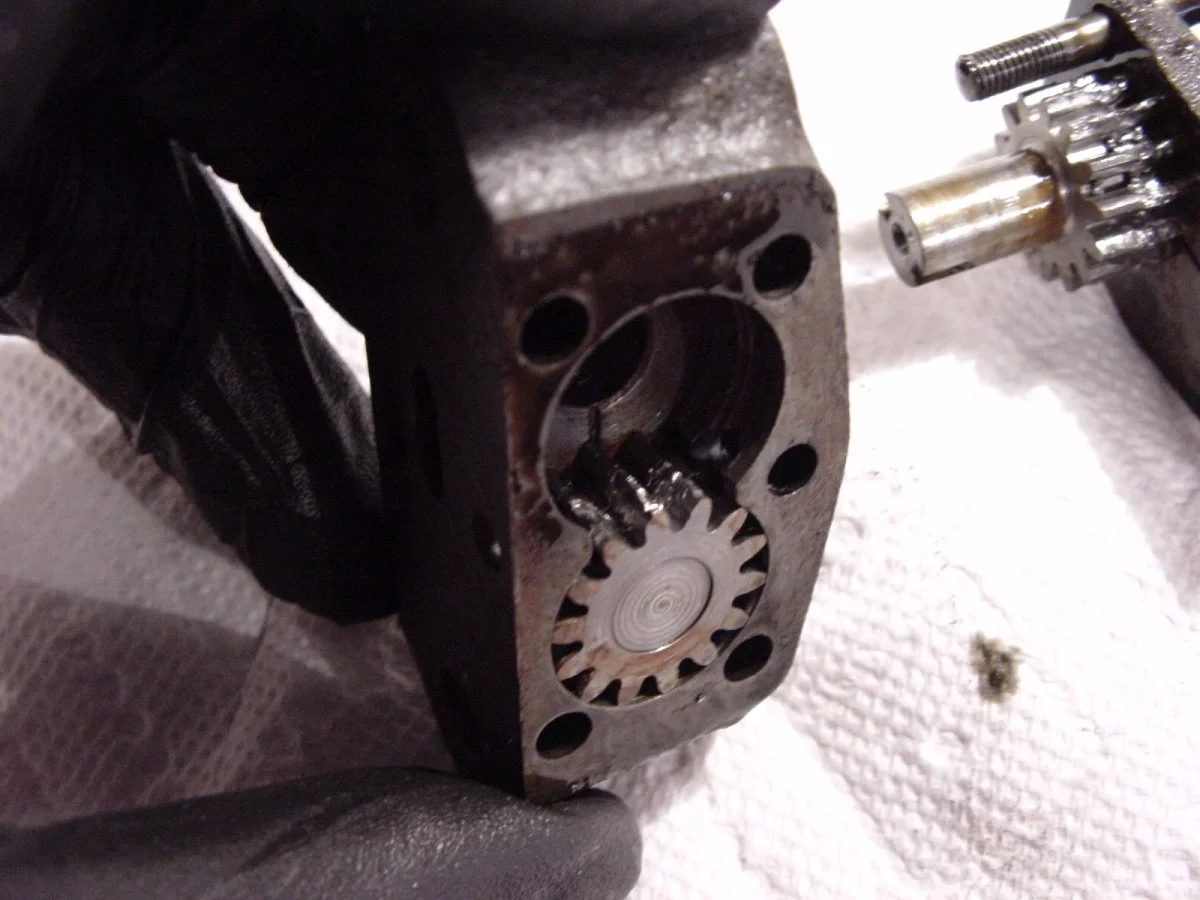 Oil pump saved   ;-)