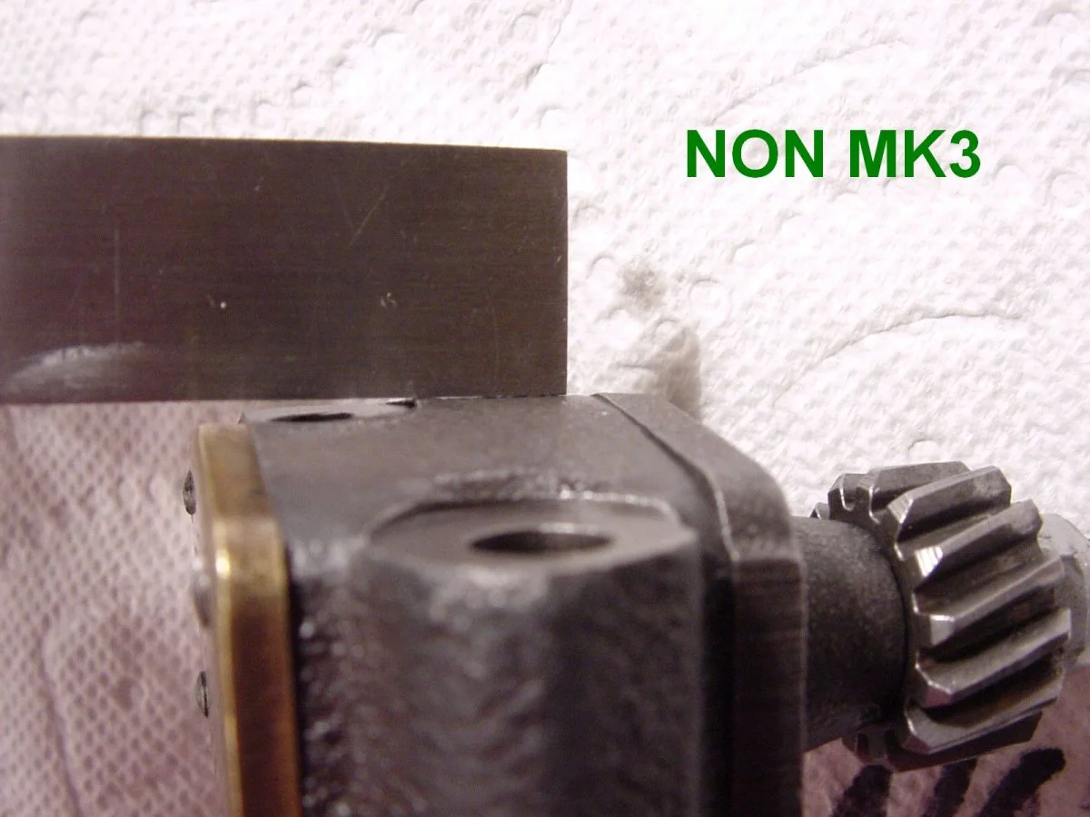 Oil pump difference Mk3/earlier (2016)