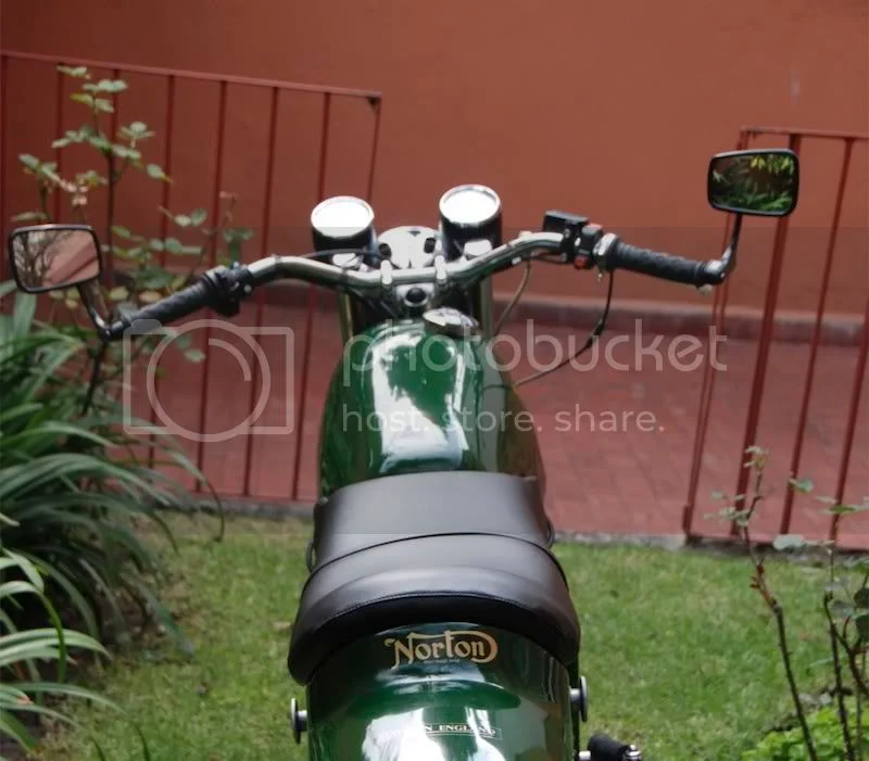 Favorite Mirror for a 71 Norton Commando 750 Access Norton